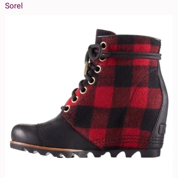 Sorel PDX Wedge Boot
Size 8.5
Red Buffalo Check Plaid - Picture 2 of 13